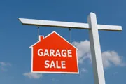 garage sale sign