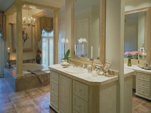 Craftsman Home Master Bathroom