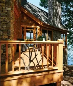 Rustic Home and Deck