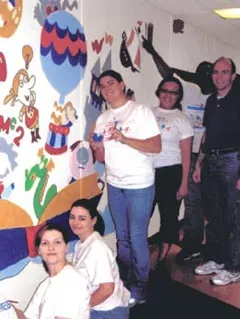 McKesson Corporation volunteering to help children