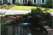 Contemporary House Plan Water Garden