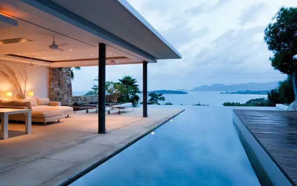 luxury infinity pool