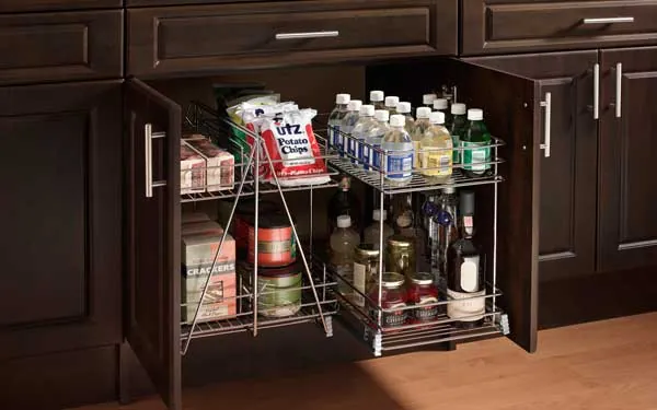 cabinet storage racks