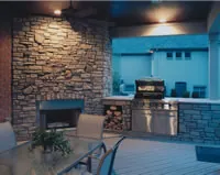 Stylish Outdoor Kitchen