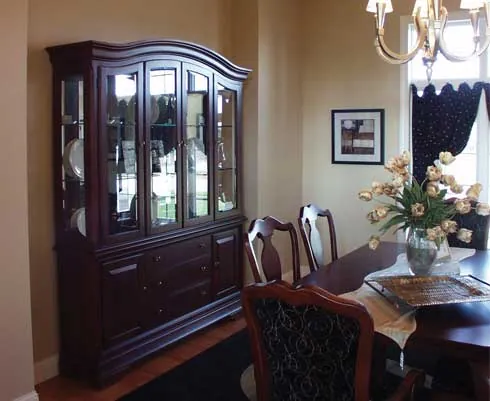 traditionally styled hutch